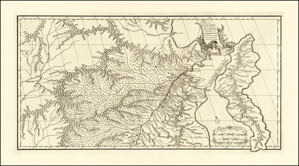 26-Russia in Asia Map By Jean-Baptiste Bourguignon d'Anville