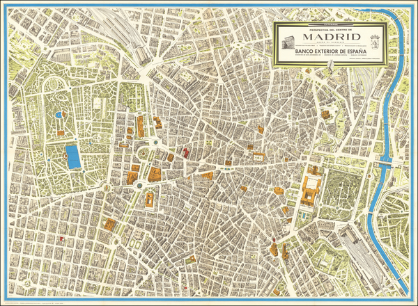 69-Spain and Pictorial Maps Map By Jorge Guzmán Hernández