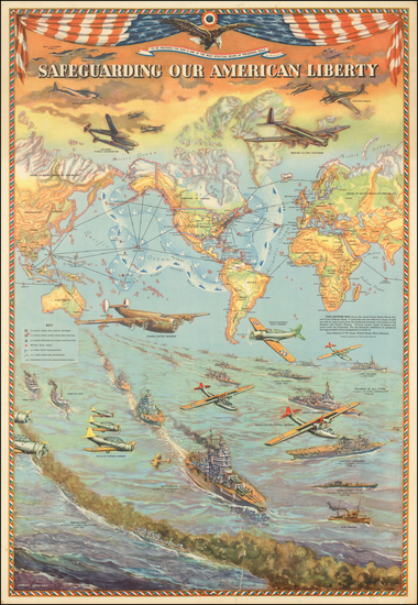 100-World and Pictorial Maps Map By Lambert  Guenther