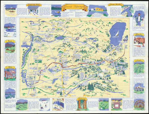 75-California Map By Alpine Gauntlet Chamber of Commerce