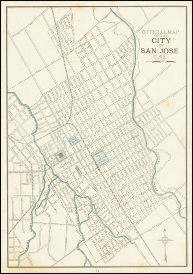 44-Other California Cities Map By George F. Cram