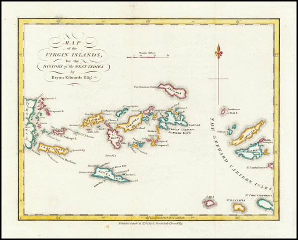 47-Virgin Islands Map By Bryan Edwards