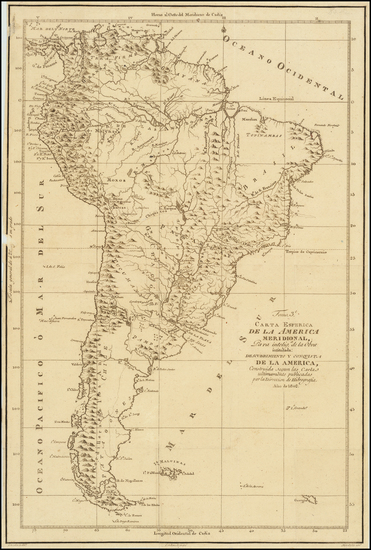 38-South America Map By Juan Corradi