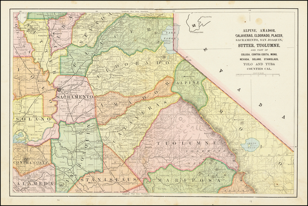 14-California Map By Pacific Coast Atlas