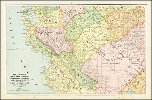 7-San Francisco & Bay Area and Other California Cities Map By Rand McNally & Company