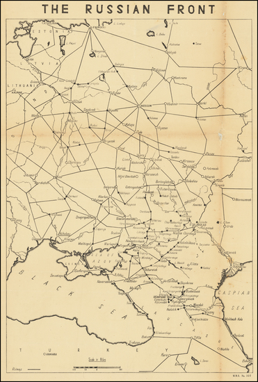 2-Russia, Ukraine, Balkans and Central Asia & Caucasus Map By C. P. D.