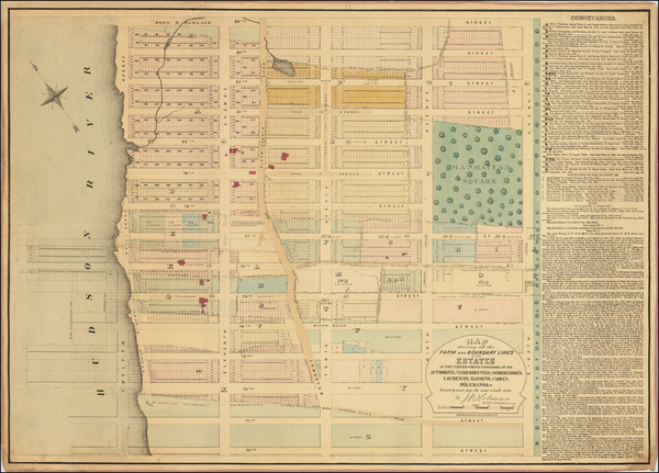 16-New York City Map By John Bute Holmes