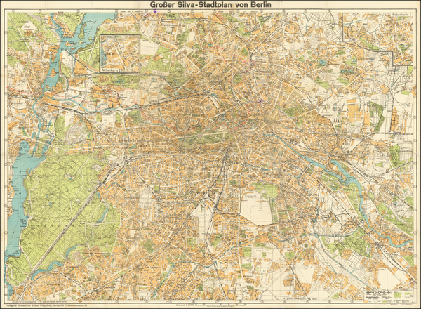 58-World War II and Norddeutschland Map By Verlag für heimatliche Kultur Willy Holz