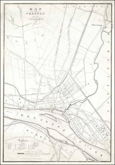 92-New Jersey Map By Thomas Gordon