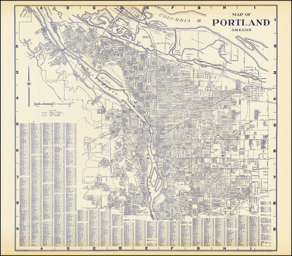 11-Oregon Map By Thomas Brothers