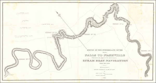 25-Kentucky and Tennessee Map By United States GPO