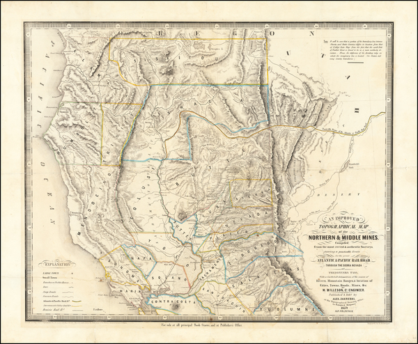 38-California Map By Alexander Zakreski / Mahlon Milleson