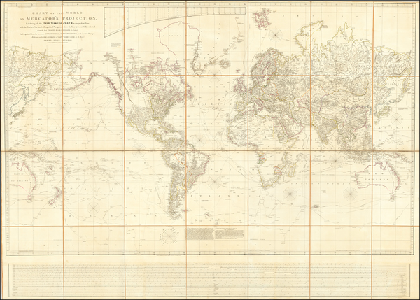 4-World Map By Aaron Arrowsmith