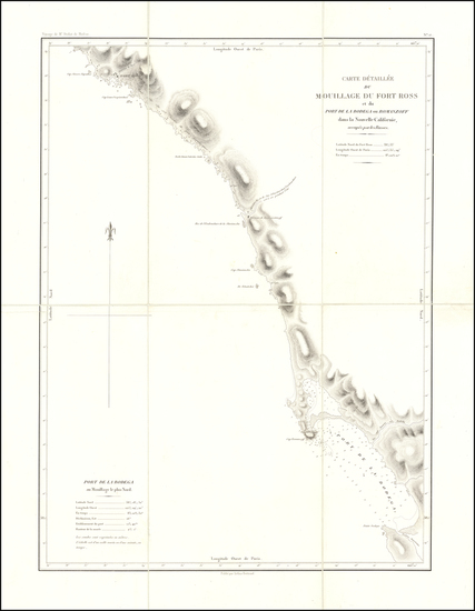 56-California Map By Eugene Duflot De Mofras