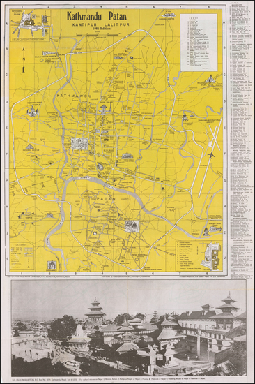 55-India, Central Asia & Caucasus and Pictorial Maps Map By Jore Ganesh Press Pvt. Ltd.