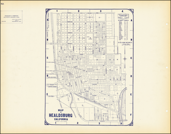 56-Other California Cities Map By Thomas Brothers