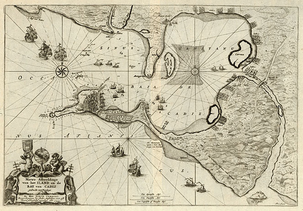 53-Europe and Spain Map By Jacobus Robijn