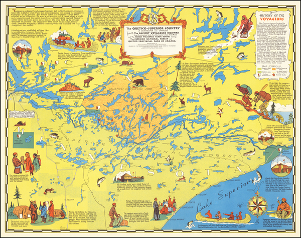 99-Minnesota Map By A. M. Zaverl