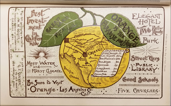 11-Los Angeles and Rare Books Map By H.S. Crocker & Co.