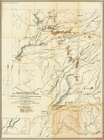 50-California and Geological Map By California State Printing Office