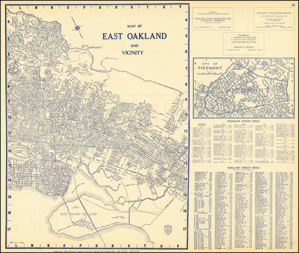 42-Other California Cities Map By Thomas Brothers