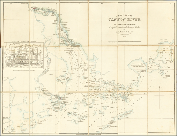 0-China and Hong Kong Map By James Wyld