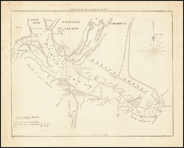 0-Georgia Map By Edmund M. Blunt