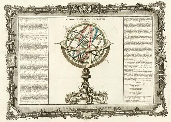 13-World, Celestial Maps and Curiosities Map By Buy de Mornas