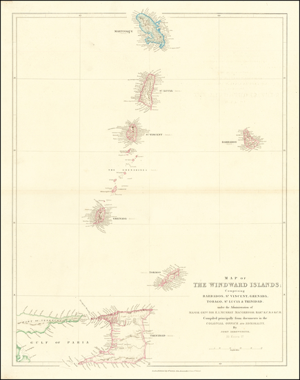 87-Other Islands Map By John Arrowsmith