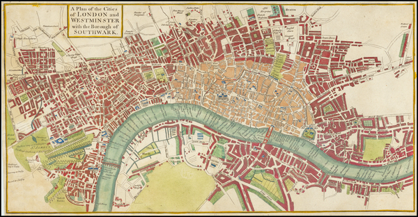 22-London Map By Anonymous