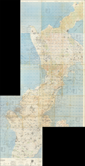 53-Japan, Other Pacific Islands and World War II Map By U.S. Army Map Service