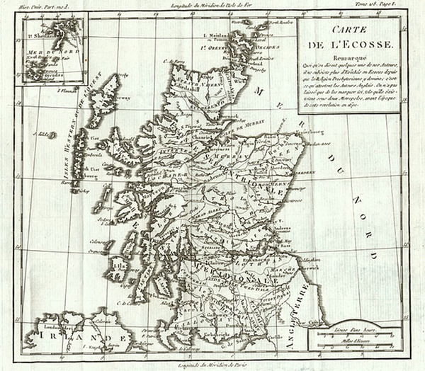69-Europe and British Isles Map By Louis Brion de la Tour