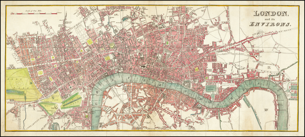 27-London Map By Anonymous