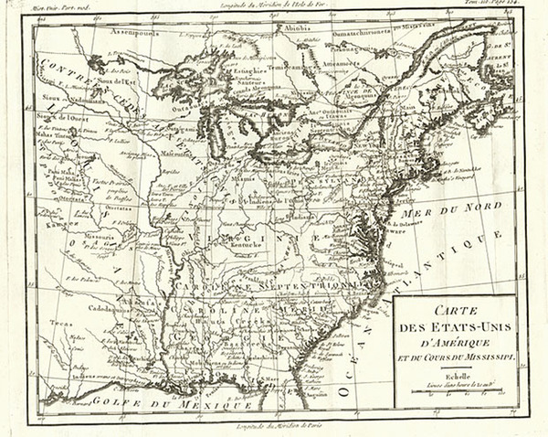 69-United States, Southeast, Midwest and Plains Map By Louis Brion de la Tour