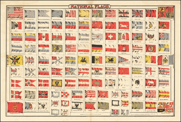 65-Curiosities Map By G.W.  & C.B. Colton