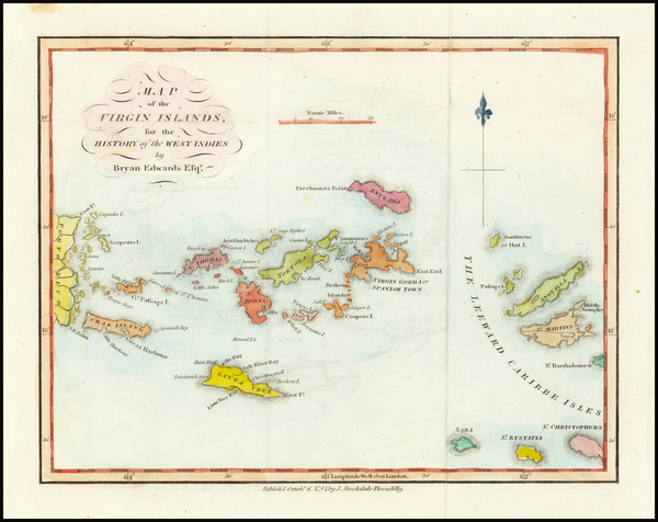 38-Virgin Islands Map By Bryan Edwards