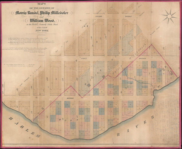 92-New York City Map By Richard Amerman  &  Francis W. Ford