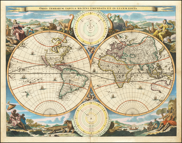 31-World and California as an Island Map By Daniel Stoopendahl