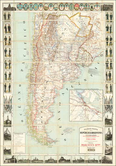 51-Argentina Map By Pablo Ludwig