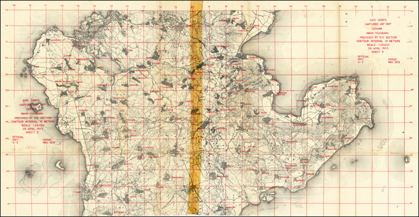 16-Japan and World War II Map By U.S. Army