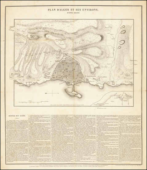 27-North Africa Map By Vincent-Yves Boutin