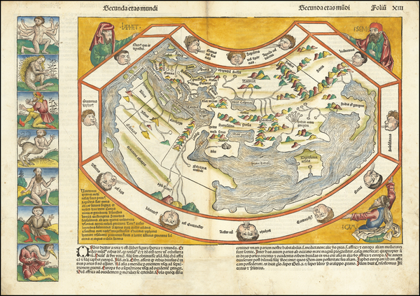 42-World Map By Hartmann Schedel