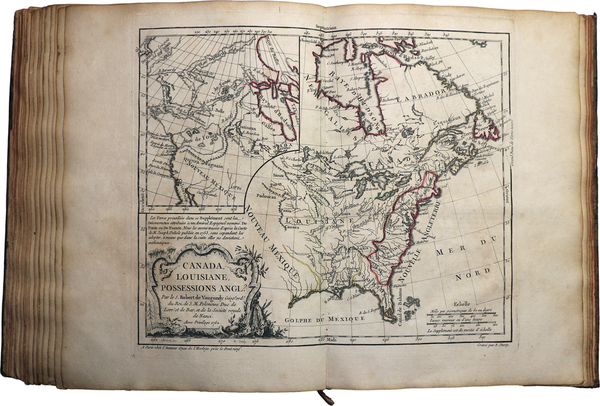 3-United States, Alaska and Canada Map By Didier Robert de Vaugondy