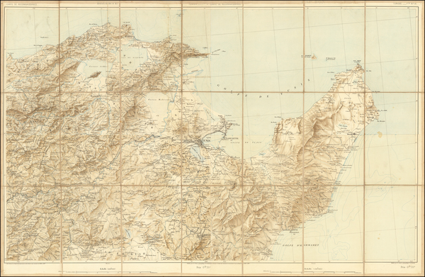 97-North Africa Map By Service Geographique de l'Armee