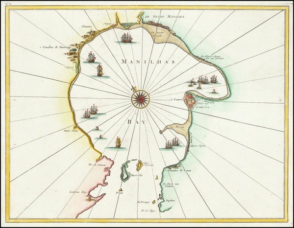 92-Philippines Map By Francois Valentijn