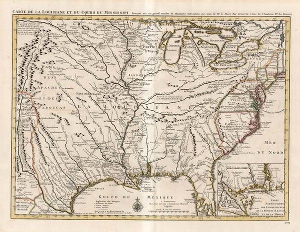 46-South, Southeast, Midwest and Southwest Map By Johannes Covens  &  Cornelis Mortier