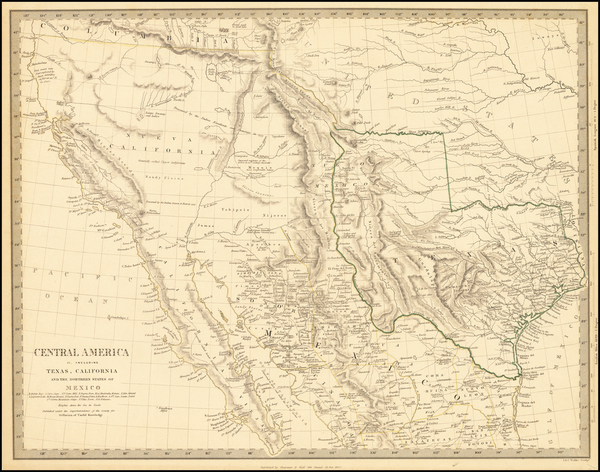 66-Texas, Southwest, Rocky Mountains and California Map By SDUK