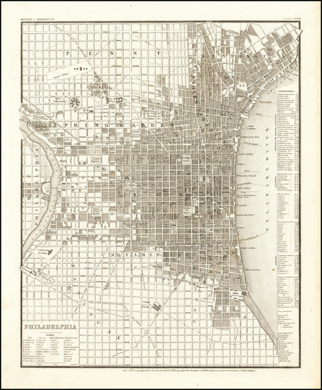 25-Pennsylvania and Philadelphia Map By Joseph Meyer