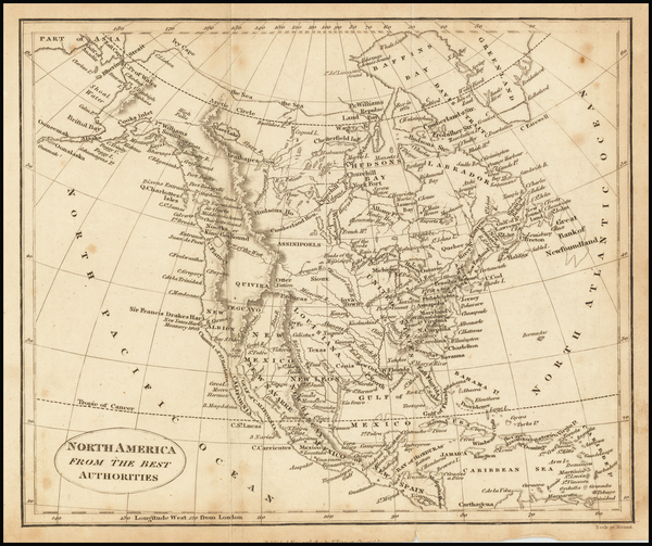 10-North America Map By S & G Neele