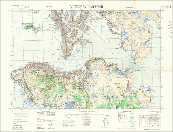 81-Hong Kong Map By War Office